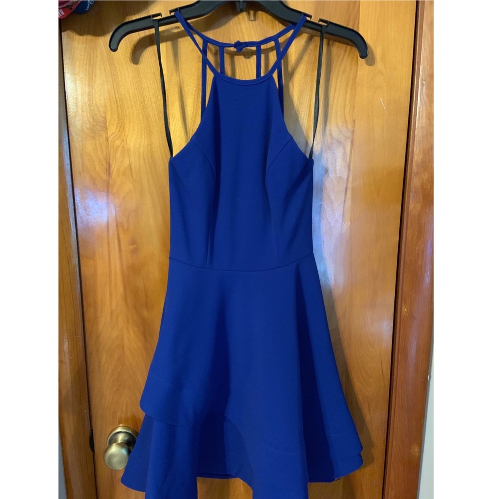 Blue Homecoming Dress